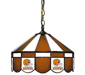 Buffalo Bills 40-in. Stained Glass Pool Table Lamp Cleveland Browns 40-in. Stained Glass Pool Table Lamp • NFL Official Licensed 40-in. Rectangular Stained Glass Pool Table Light • Hand cut glass • 14 team logos per lamp • Made in USA • Allow 3-4 weeks for shipping • Instruction Manual: Click Here 